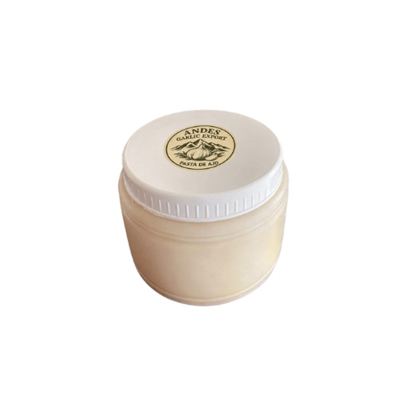 Envase pasta de ajo Andes Garlic Export